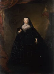Kejsarinnan Elisabet i svart domino, 1748